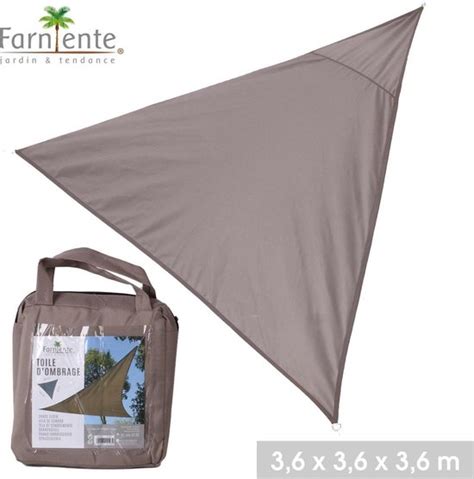 Farniente Schaduwdoek Driehoek X X Meter Taupe Bol