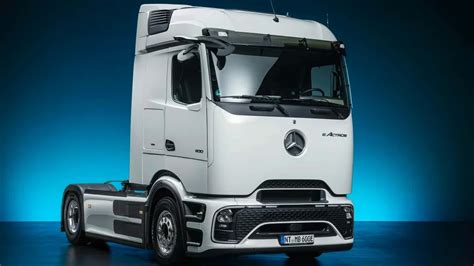 Mercedes Benz e Actros 600 nuevo camión eléctrico extrapesado