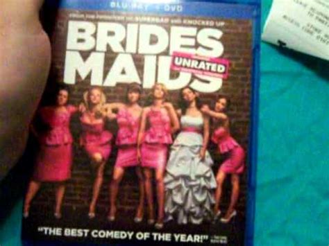 Bridesmaids Blu Ray Slipcover Unboxing YouTube