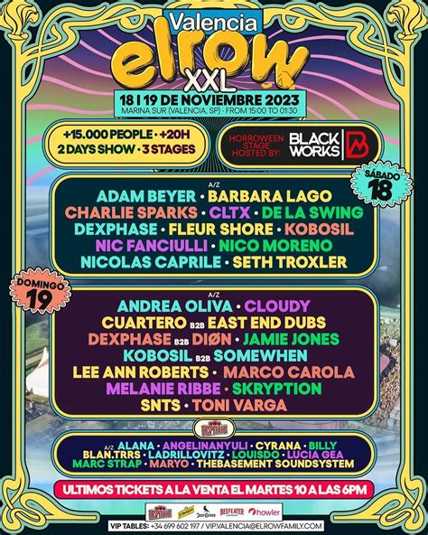 La Edici N De Valencia De Elrow X Blackworks Ya Tiene Cartel Wikiedm