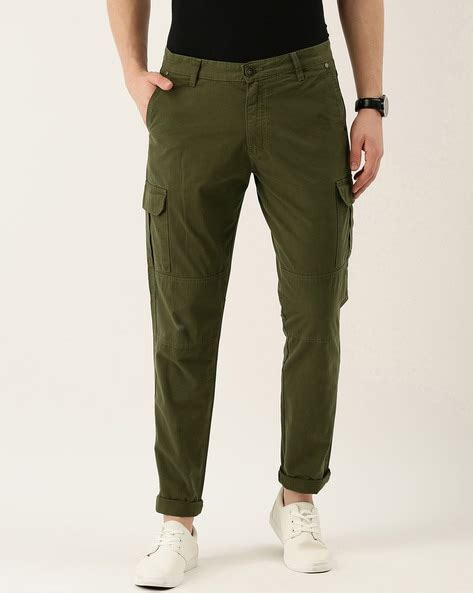 SELECTED Slim Fit Cargo Pant In Green For Men Lyst Atelier Yuwa Ciao Jp