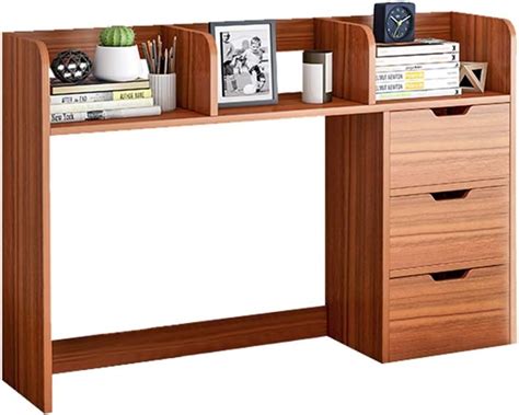 Amazon De Hyan Schreibtisch Organizer Wood Desktop B Cherregal Mit