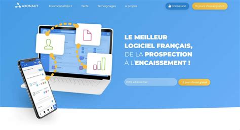 Axonaut La Solution Tout En Un Pour Les Tpe De La Prospection L