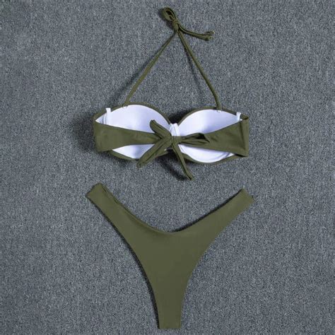 Nuevo Conjunto De Bikinis Brasileños Sexis Para Mujer Traje De Baño De