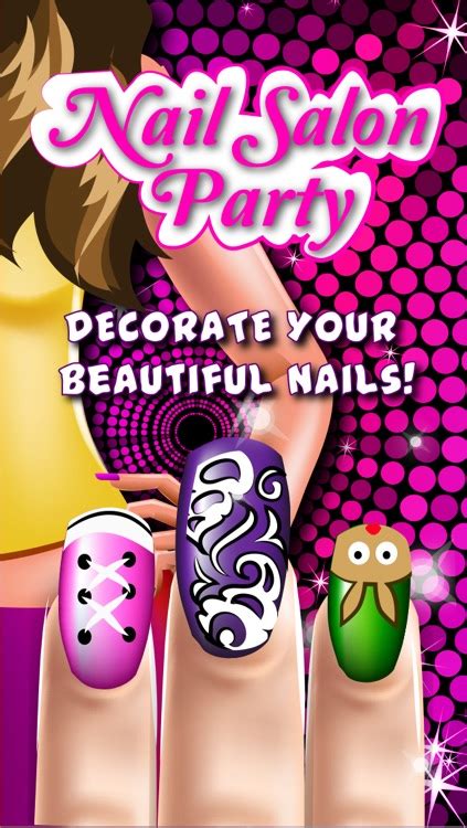 Nail Salon Party - Makeover Beauty Spa Dress Up Game For Girls and Kids ...