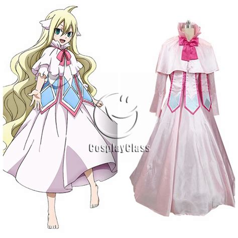 Fairy Tail Mavis Vermilion Pink Cosplay Costume Cosplayclass