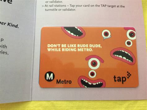 Tap Cards of Metro Los Angeles