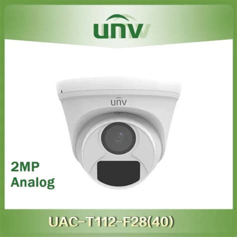 UNIVIEW Camera UAC T112 F28 Turret Analog HD Fixed