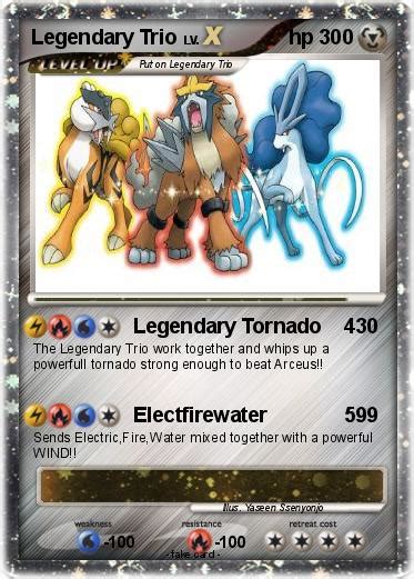 Pokémon Legendary Trio 29 29 Legendary Tornado My Pokemon Card