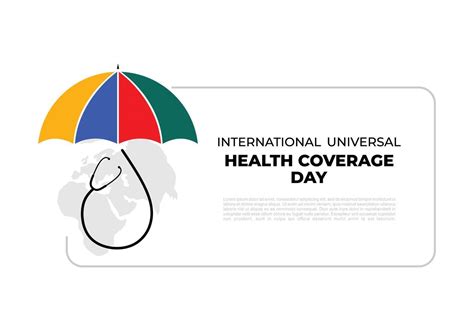 International Universal Health Coverage Day Celebrated On December 12 15278335 Vector Art At