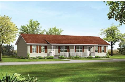 Country Duplex Plan 138 1315 2 Bedrm 768 Sq Ft Per Unit Home Ranch