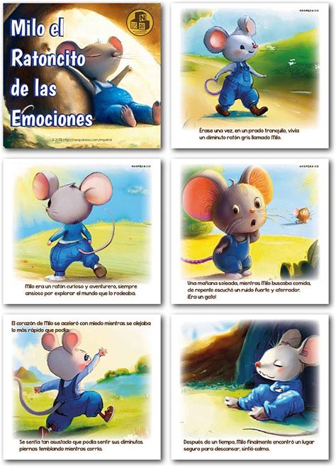 Cuento Milo El Ratoncito De Las Emociones Actividad Para Trabajar Tem