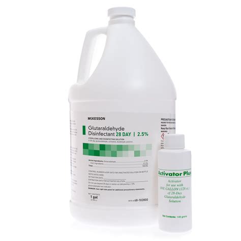 Mckesson Glutaraldehyde High Level Disinfectant Carewell