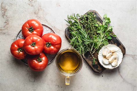 Roasted Tomatoes In Olive Oil Recipe