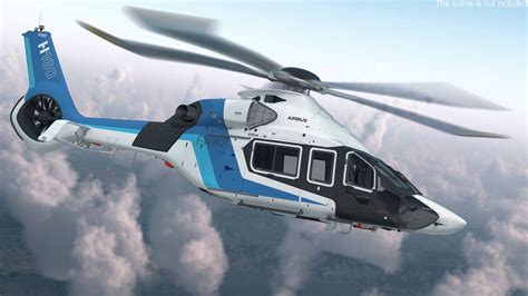 Civil Helicopter Airbus H160 Rigged 3D Model $179 - .max - Free3D