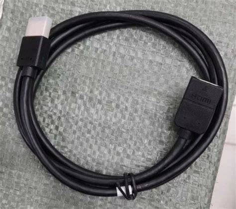 Black Pvc Male Female Extension Hdmi Cable Connector Type B Type Usb At Rs 100piece In New Delhi