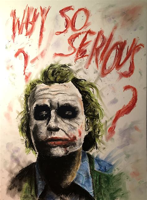 Why So Serious Movie Poster at Isabel Baldwin blog