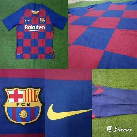 Jual Jersey Baju Bola Barca Home Player Issue Vaporknit Top