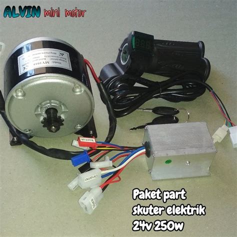 Jual Paket Dinamo Controller Throttle V W Skuter Elektrik