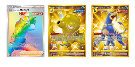 Secret Rare Cards Of Pokémon Tcg Battle Styles Part 6