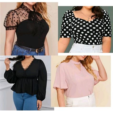 Shein Curve Tops