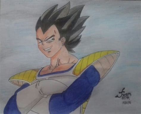 El Principe Vegeta Dibujarte Amino