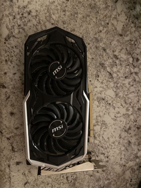 Msi Geforce Gtx 1660 Ti Armor 6g Oc Graphics Card Values Mavin