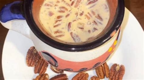 Amaneciste con frío Prepara un rico atole de nuez esta es la receta