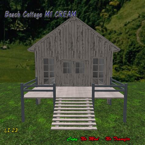 Second Life Marketplace Beach Cottage M1 Cream