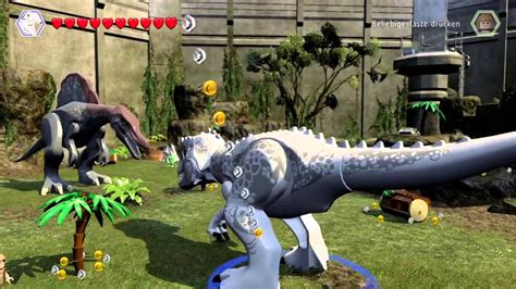 Lego Jurassic World Spinosaurus Vs Indominus Rex Youtube