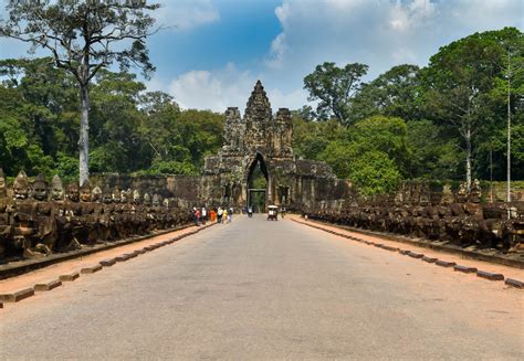 The South Gate To Angkor Thom Photo