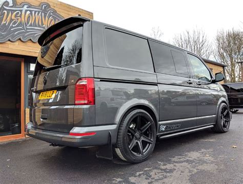 Custom Vw T Transporter Raceline Gt In Indium Grey Vw Transporter