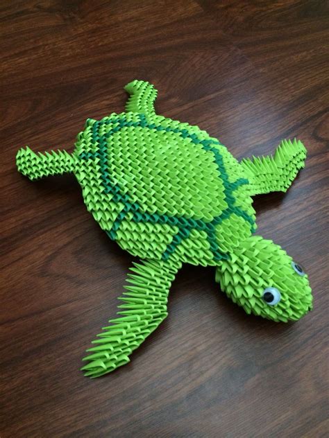 3d Origami Sea Turtle