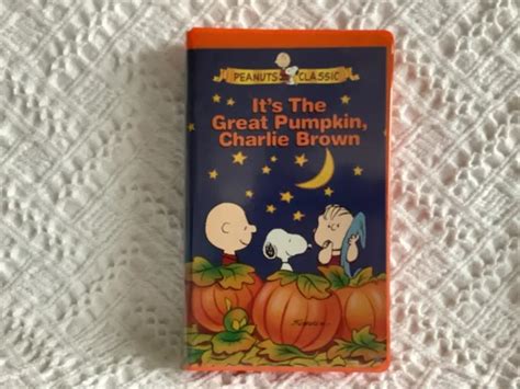 Its The Great Pumpkin Charlie Brown Vhs Peter Robbins