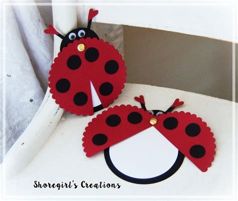 Shoregirls Creations Ladybug Cards