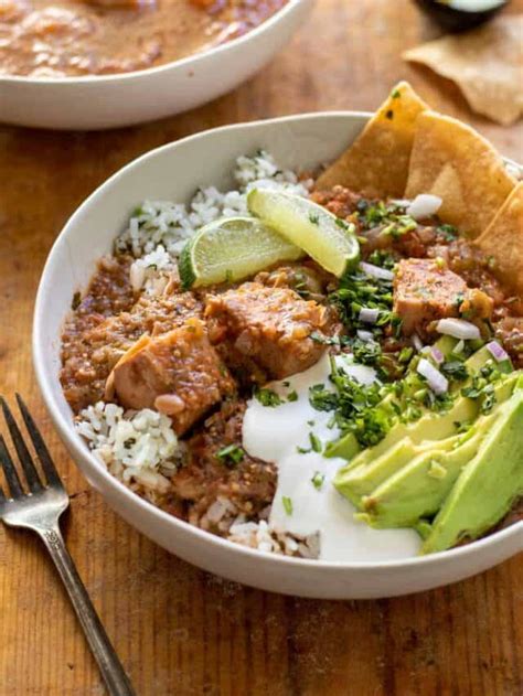 Vegetarian Green Chili Stew - Home-Cooked Roots