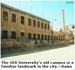 NED University, Old Campus. - Wikimapia | Campus, University ...