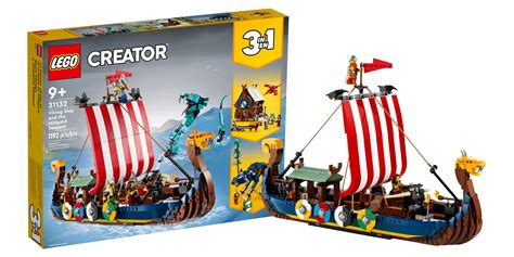 LEGO's Viking Ship and the Midgard Serpent set pairs perfectly with new ...