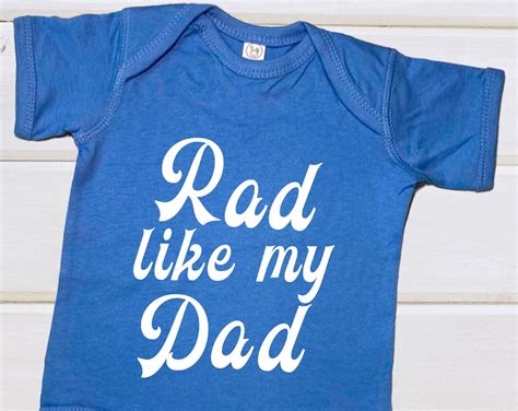 LuvlyRad Like My Dad Baby Daddy S Babe Fathers Day Pregnancy Announcement Baby Shower Gift