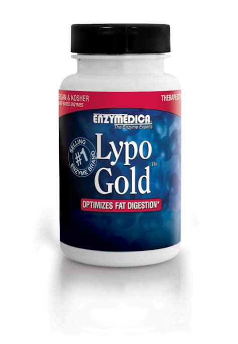 Lypo Gold Enzymedica 60 Capsules Clarity Health