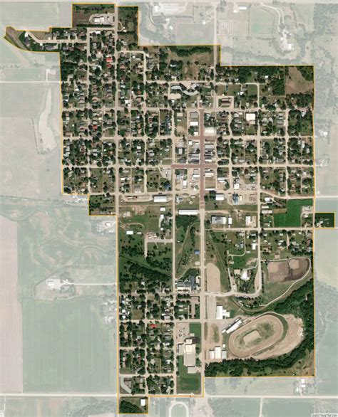 Map of Deshler city, Nebraska - Thong Thai Real