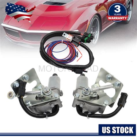 Electric Headlight Conversion Kit Upgrade For Chevrolet Corvette C