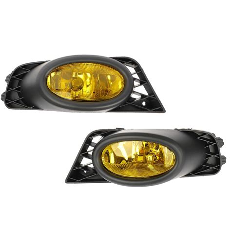 Mayasaf Amber Lens Fog Light For Honda Civic Civic Fog