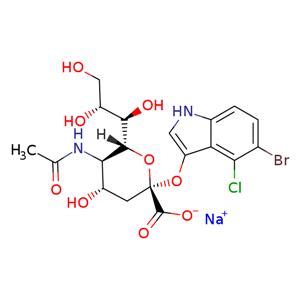 Bromo Chloro Indolyl Alpha D N Acetylneuraminic Acid Sodium Salt