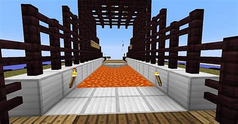 Piston Bridge Minecraft Map