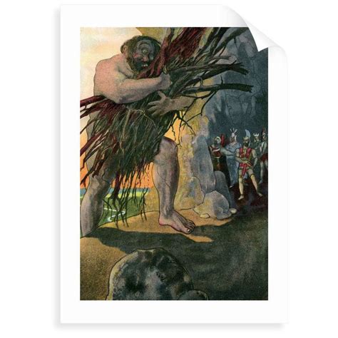 East Urban Home The Cyclops Polyphemus from Homer's Odyssey - Painting ...