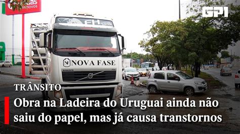 Obra na Ladeira do Uruguai ainda não saiu do papel mas já causa