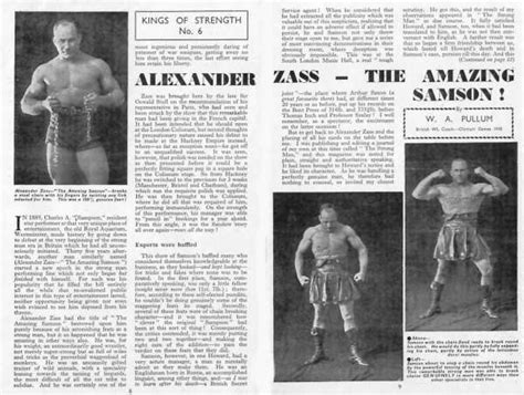 Александр Засс: «железный Самсон» из России - Русская семерка