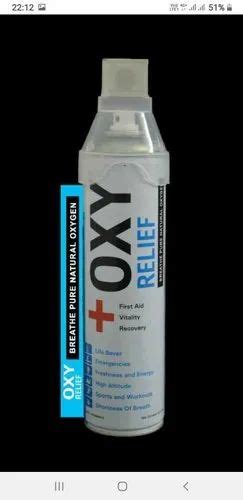 Brandsdaddy Oxy Relief Oxygen Portable Can For Personal Model Name