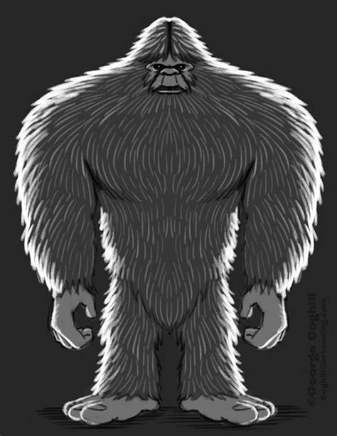 Bigfoot Full Body Sketch 01